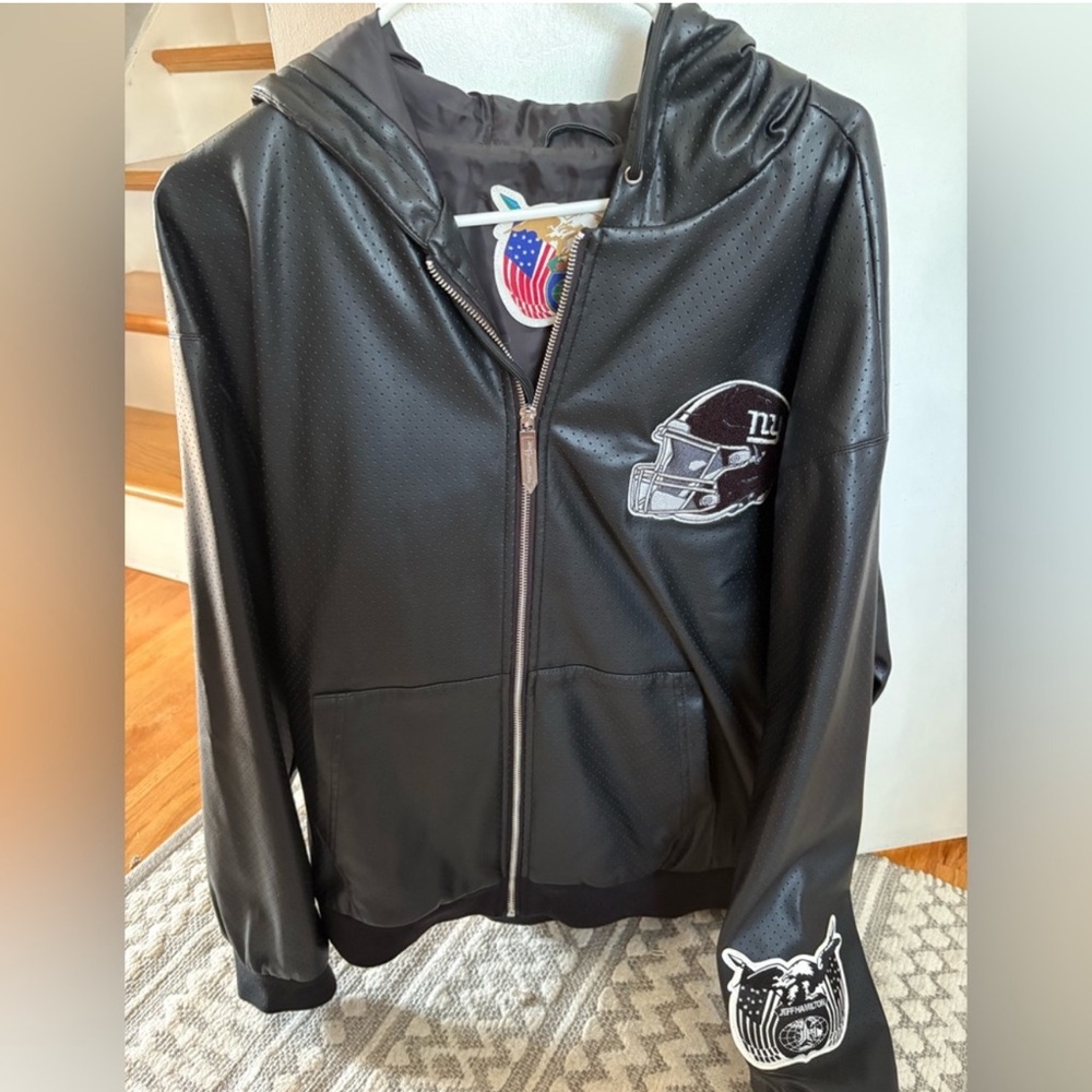Men’s Jeff Hamilton NYG Jacket XL Authentic